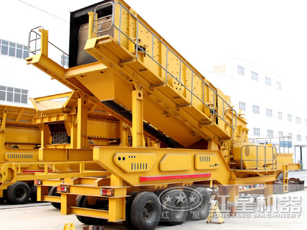 輪胎式移動建筑垃圾粉碎機(jī)