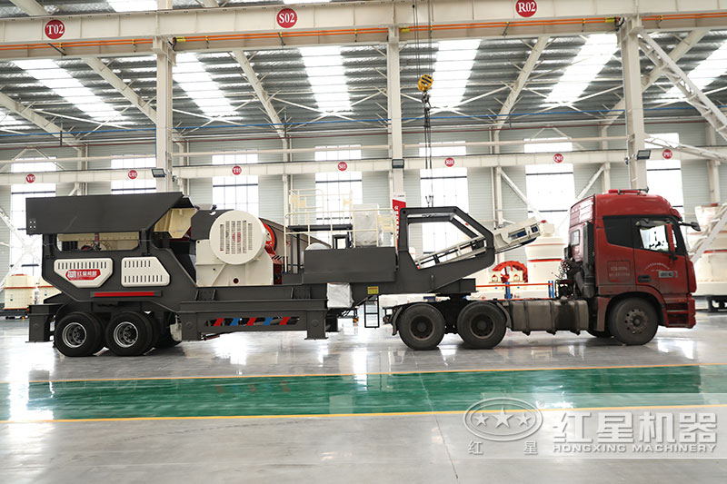 移動粉絲機(jī)配置鄂破，搭載車頭直接行走