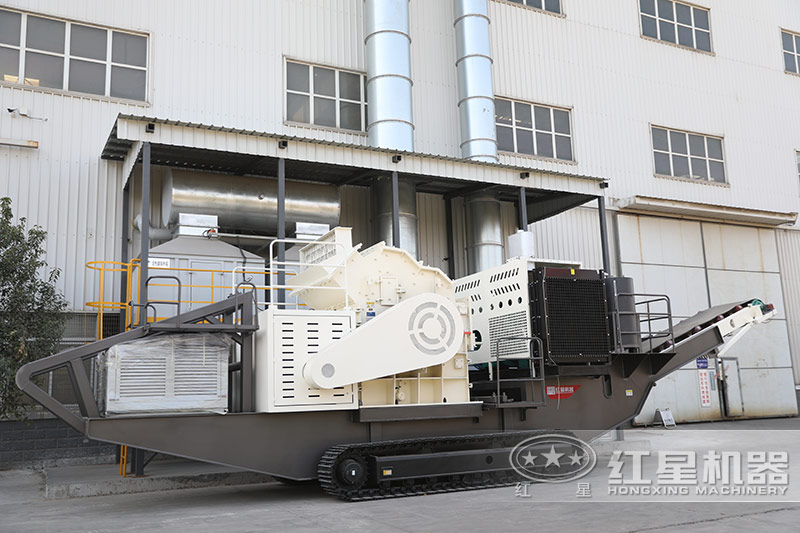 煤矸石制砂設(shè)備-履帶移動細(xì)碎機(jī) 煤矸石制砂設(shè)備-履帶移動細(xì)碎機(jī)