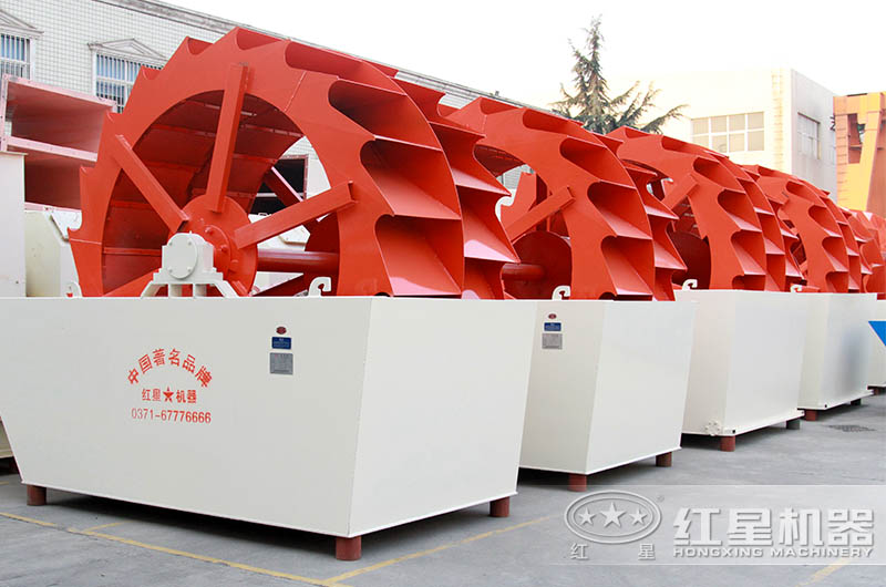 紅星洗砂機，細砂流失率低