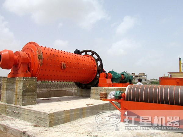 磁選機(jī)施工現(xiàn)場