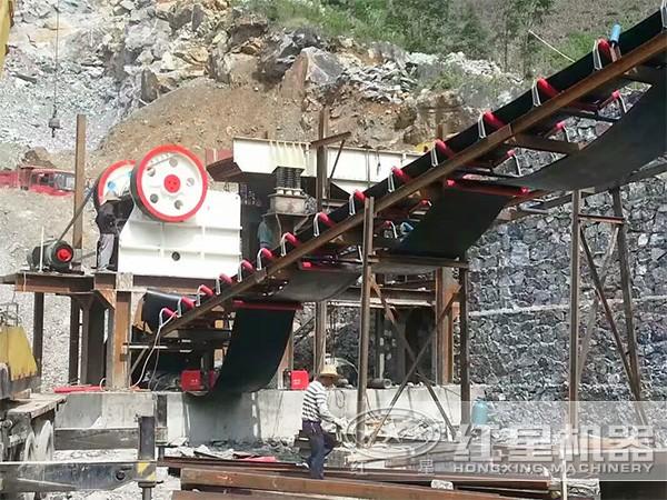 紅星鄂式破在生產(chǎn)線中 紅星鄂式破在生產(chǎn)線中