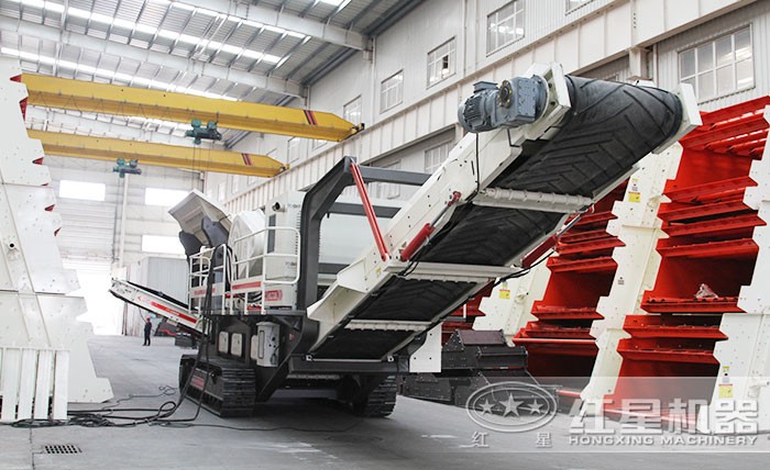 履帶式移動石頭破碎機(jī)