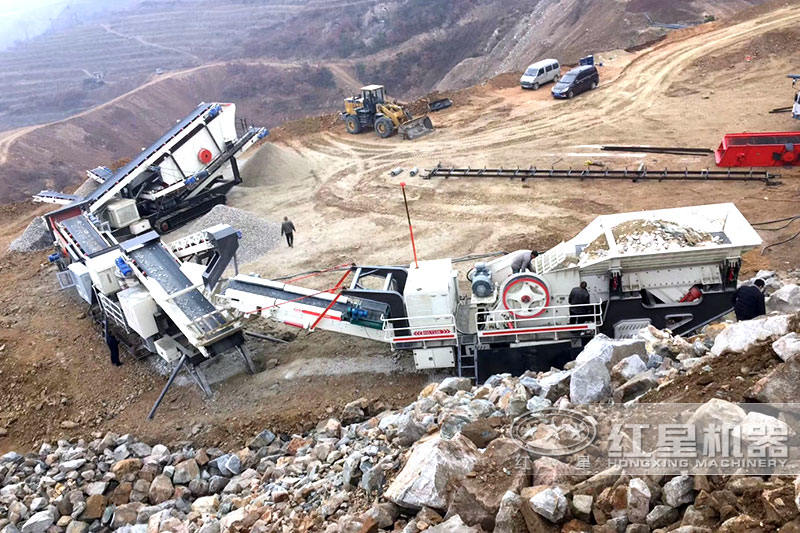 三臺(tái)聯(lián)機(jī)，效能高破碎，可安排就近現(xiàn)場(chǎng)考察