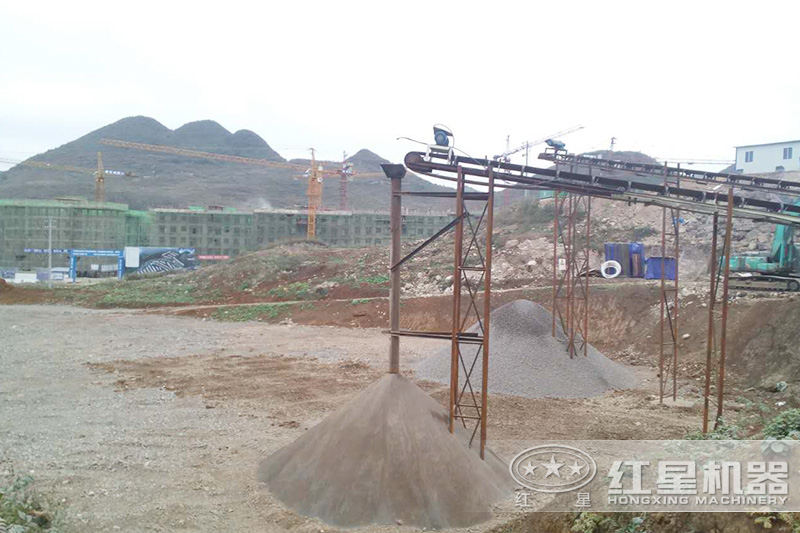 機制砂廠加工的物料