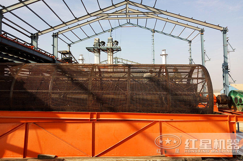 礦山土石分離機現(xiàn)場