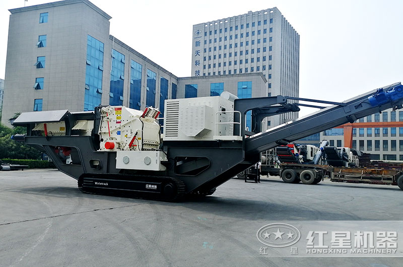 細碎移動制砂機，一鍵遙控更智能