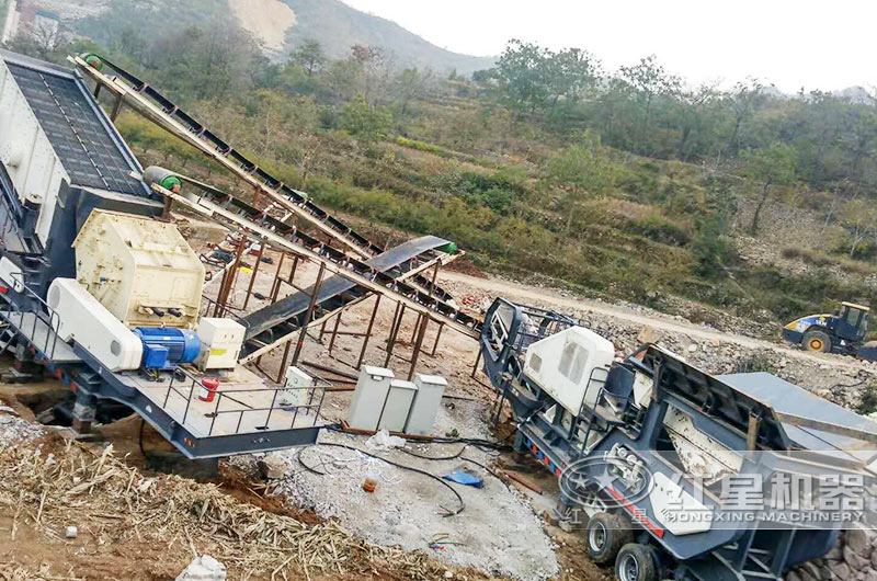 移動碎石機一套多少錢？